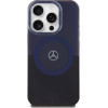 Mercedes MB Double Layer BiColor MagSafe Case for iPhone 16 Pro Max - Blue - (Mer008320-0)