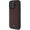 Mercedes MB Waves Leather Case for iPhone 16 Pro Max - Red - (Mer008297-0)