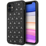 Mercedes MEHCN61ESPBK iPhone 11 6,1'' / Xr czarny/black hardcase Silver Stars Pattern - (Mer006825-0)