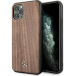 Mercedes MEHCN65VWOLB iPhone 11 Pro Max hard case brazowy/brown Wood Line Walnut - (Mer005475-0)
