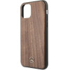 Mercedes MEHCN65VWOLB iPhone 11 Pro Max hard case brazowy/brown Wood Line Walnut - (Mer005475-0)