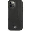 Mercedes MEHCP12LCDOBK iPhone 12 Pro Max 6,7'' czarny/black hardcase Leather Perforated Area - (Mer006818-0)