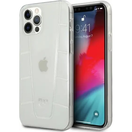 Mercedes MEHCP12LCLCT iPhone 12 Pro Max 6,7'' clear hardcase Transparent Line - (Mer006465-0)