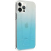 Mercedes MEHCP12LCLGBL iPhone 12 Pro Max 6,7'' niebieski/blue hardcase Transparent Line - (Mer006487-0)