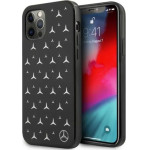 Mercedes MEHCP12LESPBK iPhone 12 Pro Max 6,7'' czarny/black hardcase Silver Stars Pattern - (Mer006824-0)