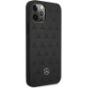 Mercedes MEHCP12LPSQBK iPhone 12 Pro Max 6,7'' czarny/black hardcase Leather Stars Pattern - (Mer006821-0)