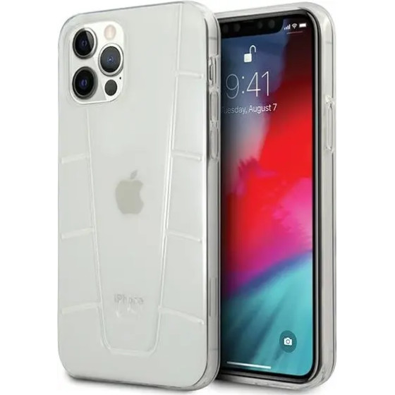 Mercedes MEHCP12MCLCT iPhone 12/12 Pro 6,1'' clear hardcase Transparent Line - (Mer006464-0)