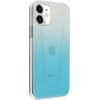Mercedes MEHCP12SCLGBL iPhone 12 mini 5,4'' niebieski/blue hardcase Transparent Line - (Mer006485-0)
