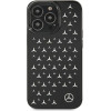 Mercedes MEHCP13LESPBK iPhone 13 Pro / 13 6,1'' czarny/black hardcase Silver Stars Pattern - (Mer006842-0)
