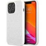 Mercedes MEHCP13LESPWH iPhone 13 Pro / 13 6,1'' bialy/white hardcase Silver Stars Pattern - (Mer006966-0)