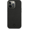 Mercedes MEHCP13LMBLBK iPhone 13 Pro / 13 6,1'' czarny/black hardcase Leather Meshed Metal Logo - (Mer007402-0)