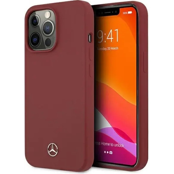 Mercedes MEHCP13LSILRE iPhone 13 Pro / 13 6,1'' czerwony/red hardcase Silicone Line - (Mer006978-0)