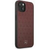 Mercedes MEHCP13SPSQRE iPhone 13 mini 5,4'' czerwony/red hardcase Leather Stars Pattern - (Mer006960-0)