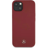 Mercedes MEHCP13SSILRE iPhone 13 mini 5,4'' czerwony/red hardcase Silicone Line - (Mer006976-0)