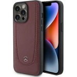 Mercedes MEHCP15LARMRE iPhone 15 Pro 6.1 red/red hardcase Leather Urban Bengale - (Mer007835-0)