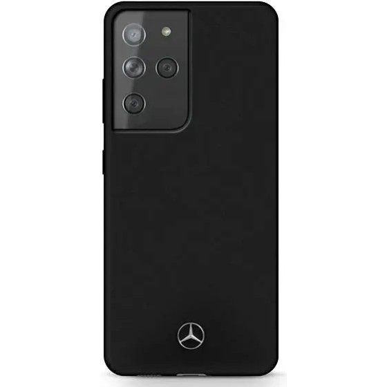 Mercedes MEHCS21LSILBK S21 Ultra G998 czarny/black hardcase Silicone Line - (Mer006684-0)