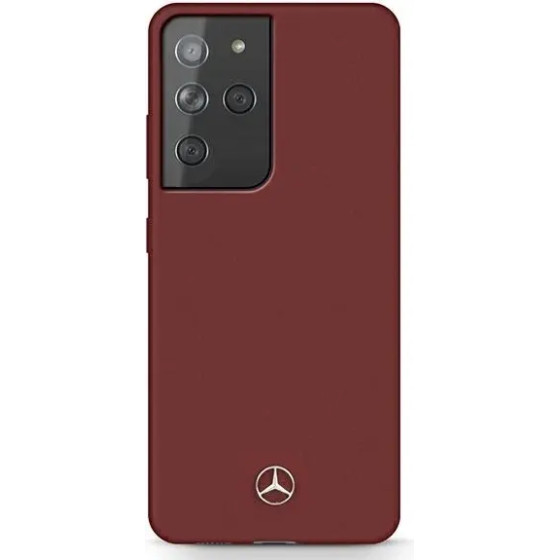 Mercedes MEHCS21LSILRE S21 Ultra G998 czerwony/red hardcase Silicone Line - (Mer006691-0)