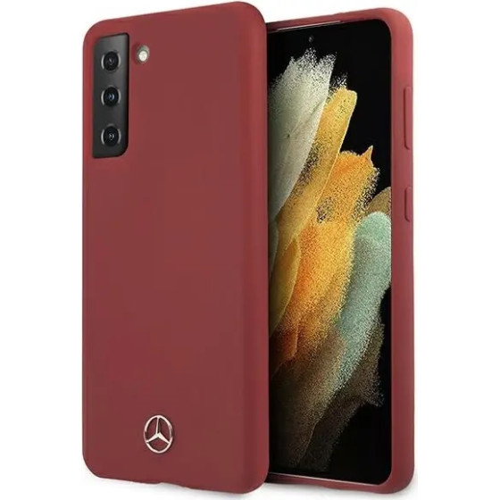 Mercedes MEHCS21MSILRE S21+ G996 czerwony/red hardcase Silicone Line - (Mer006690-0)