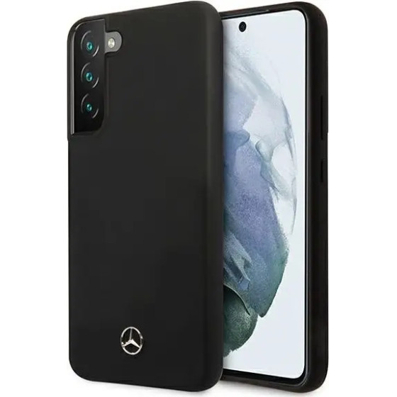 Mercedes MEHCS22SSILBK S22 S901 czarny/black hardcase Silicone - (Mer007309-0)