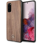Mercedes MEHCS62VWOLB S20 G980 hard case brazowy/brown Wood Line Walnut - (Mer005863-0)