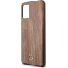Mercedes MEHCS67VWOLB S20+ G985 hard case brazowy/brown Wood Line Walnut - (Mer005864-0)
