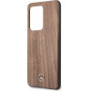 Mercedes MEHCS69VWOLB S20 Ultra G988 hard case brazowy/brown Wood Line Walnut - (Mer005865-0)