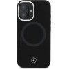 Mercedes MEHMP16S23SUTTK iPhone 16 6.1 black/black hardcase Silicone Tonal Logo MagSafe - (Mer008343-0)