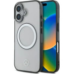 Mercedes Printed Logo MagSafe iPhone 16 Case - Clear - (Mer008318-0)