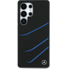 Mercedes Silicone Contrasted Curves MagSafe Case for Samsung Galaxy S25 Ultra - Black - (Mer008460-0)