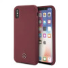 Mercedes Silicone Line iPhone X/XS Case - Red - (Mer003534-0)