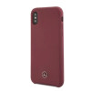 Mercedes Silicone Line iPhone X/XS Case - Red - (Mer003534-0)