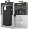 Mercedes Silicone Line MagSafe case for iPhone 14 Plus - black - (Mer007509-0)