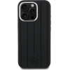 Mercedes Silicone Vertical Tonal Stripes MagSafe Case for iPhone 16 Pro Max - Black - (Mer008340-0)