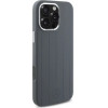 Mercedes Silicone Vertical Tonal Stripes MagSafe Case for iPhone 16 Pro Max - Gray - (Mer008339-0)
