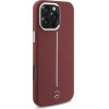 Mercedes Silicone White Stripe MagSafe Case for iPhone 16 Pro Max - Red - (Mer008337-0)