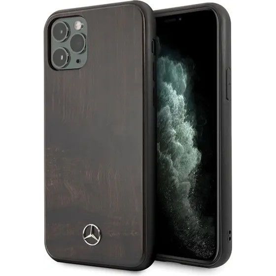 Mercedes Wood Line Rosewood case for iPhone 11 Pro - brown - (Mer005470-0)