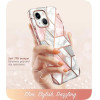 Supcase Cosmo iPhone 14 Plus Case - Pink Marble - (21805-0)