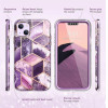 Supcase Cosmo iPhone 14 Plus Case - Pink Marble - (21806-0)