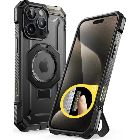 Supcase UB Grip Mag Case with MagSafe for iPhone 16 Pro - Black - (25577-0)
