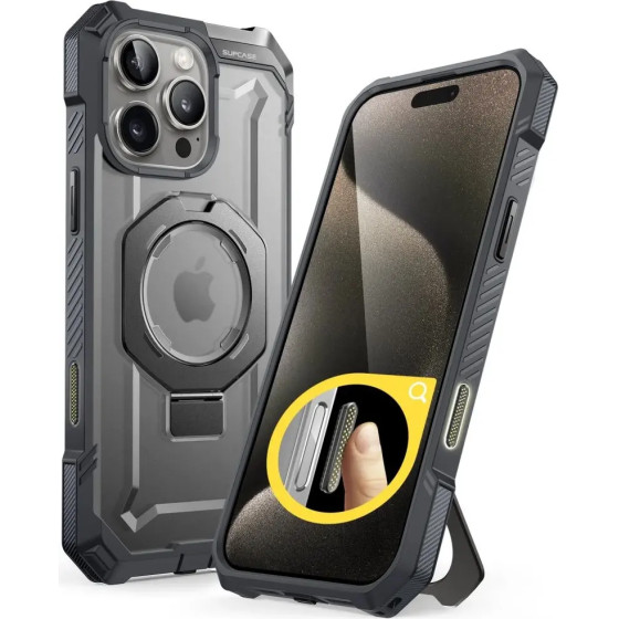 Supcase UB GRIP Mag MagSafe iPhone 16 Pro Case - Gray - (25578-0)