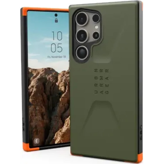 UAG Civilian case for Samsung Galaxy S24 Ultra 5G - green - (UAG214439117272-0)