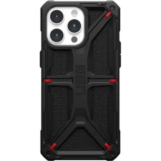 UAG Monarch case for iPhone 15 Pro Max - black kevlar - (IC114298113940-0)