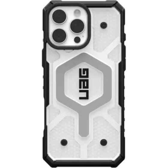UAG Pathfinder Clear Magsafe Case for iPhone 16 Pro Max - White - (UAG114465114343-0)