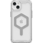 UAG Plyo MagSafe case for iPhone 15 Plus - transparent and silver - (IC114314114333-0)