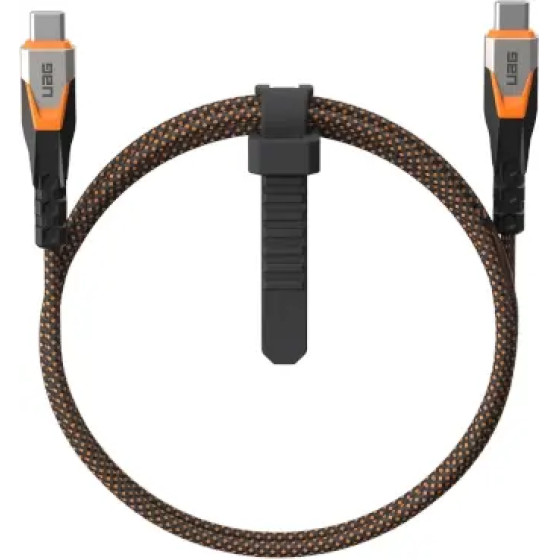 UAG SRGE USB-C USB 3.2 Gen2 Cable 240W/20Gbps 75cm - Orange - (UAG9B4415114097-0)