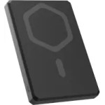UAG Ultra Slim 5K 5000 mAh Powerbank with 10W Stand MagSafe Compatible USB-C Cable - Black/Gray - (UAG9B4417114030-0)