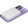Wozinsky 10,000 mAh Magnetic Power Bank - White - (WRW349YWS)