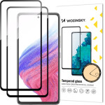 Wozinsky 2x Full Glue Tempered Glass Samsung Galaxy A54 5G 9H Full Screen Tempered Glass with Black Frame
