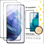 Wozinsky 2x Full Glue Tempered Glass Samsung Galaxy S23 9H Full Screen Tempered Glass with Black Frame