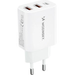 Wozinsky 30W USB-C / 2 x USB-A wall charger - white - (CWCUCW)
